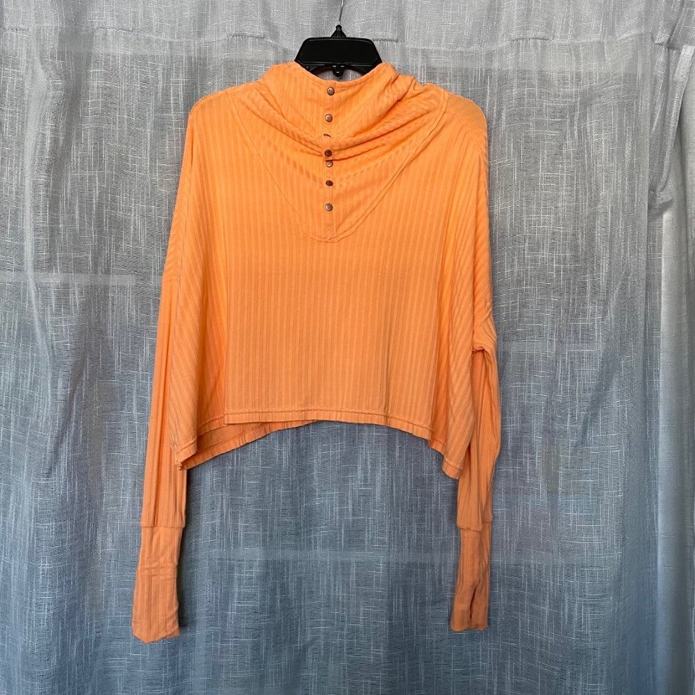 Free People long sleeve coverup with thumb holes